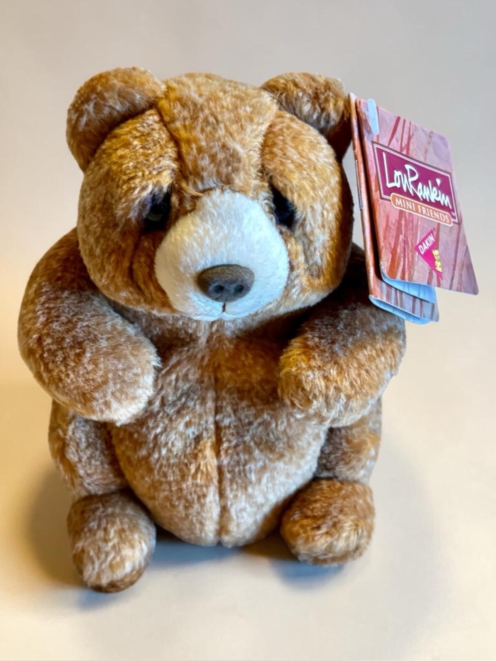 Lou Rankin mini 6” brown bear by Dakin